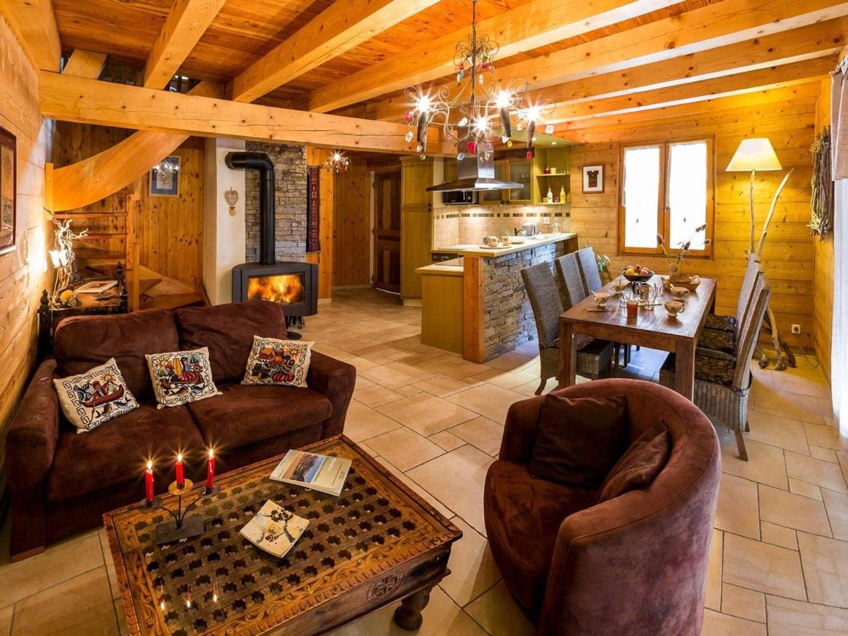 Chalet 6 Pers Avec Spa, Terrasse Plein Sud A Saint-Michel-De-Chaillol - Fr-1-393-22 エクステリア 写真