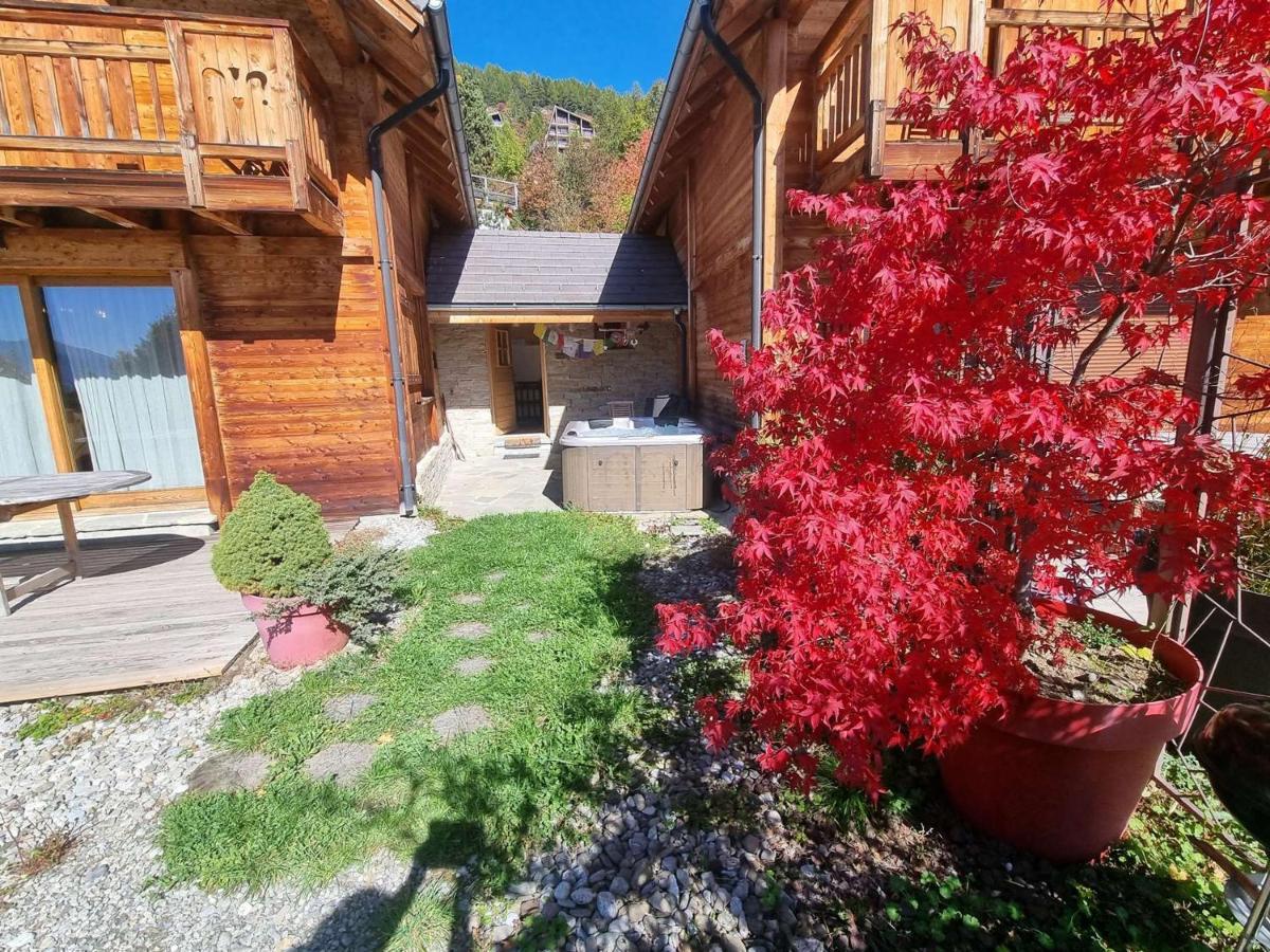 Chalet 6 Pers Avec Spa, Terrasse Plein Sud A Saint-Michel-De-Chaillol - Fr-1-393-22 エクステリア 写真