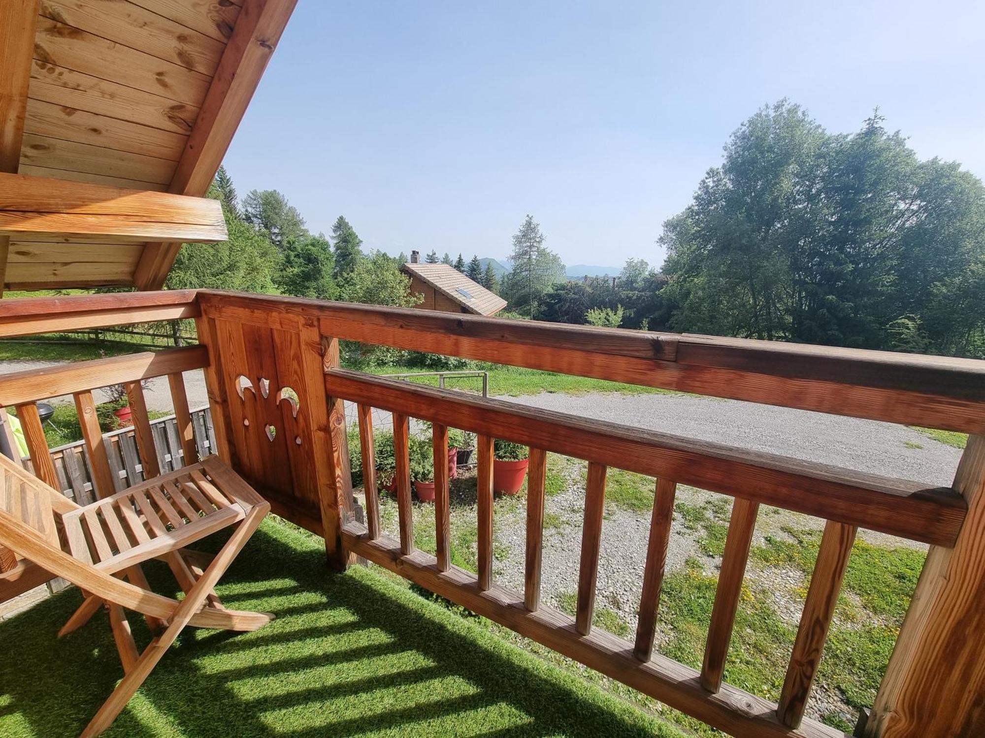 Chalet 6 Pers Avec Spa, Terrasse Plein Sud A Saint-Michel-De-Chaillol - Fr-1-393-22 エクステリア 写真