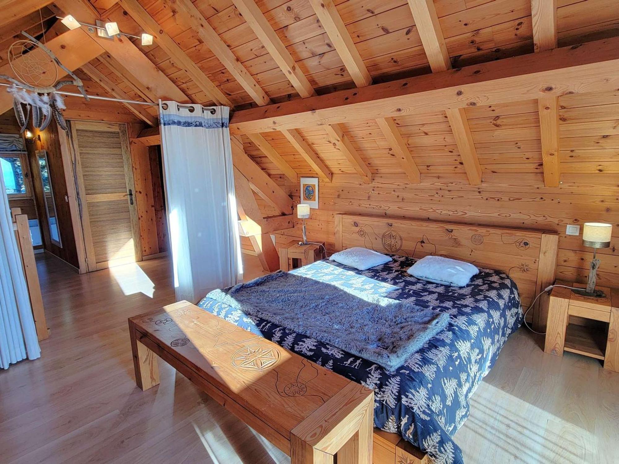 Chalet 6 Pers Avec Spa, Terrasse Plein Sud A Saint-Michel-De-Chaillol - Fr-1-393-22 エクステリア 写真