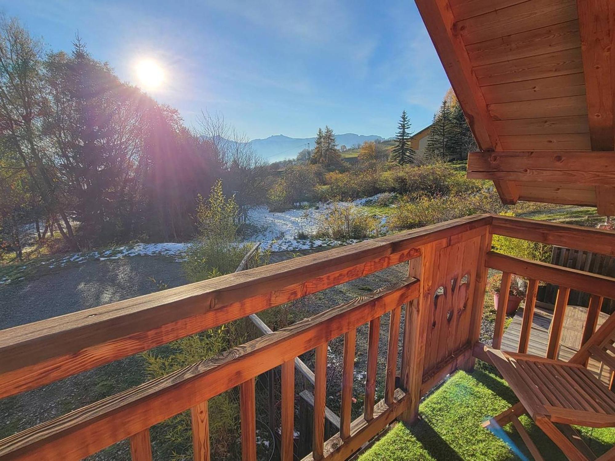 Chalet 6 Pers Avec Spa, Terrasse Plein Sud A Saint-Michel-De-Chaillol - Fr-1-393-22 エクステリア 写真